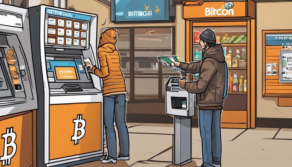 bitcoin vending machine transaction