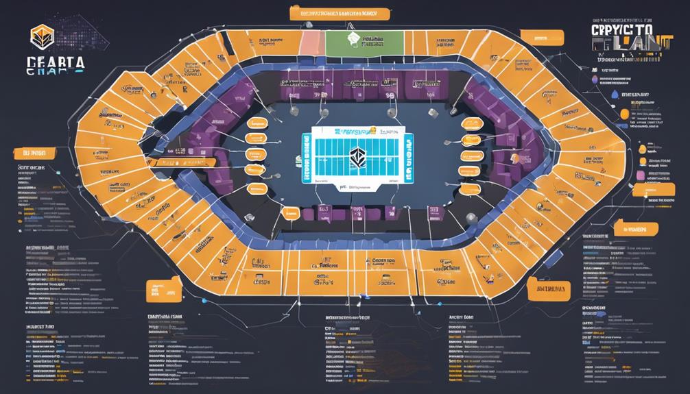 crypto arena layout overview